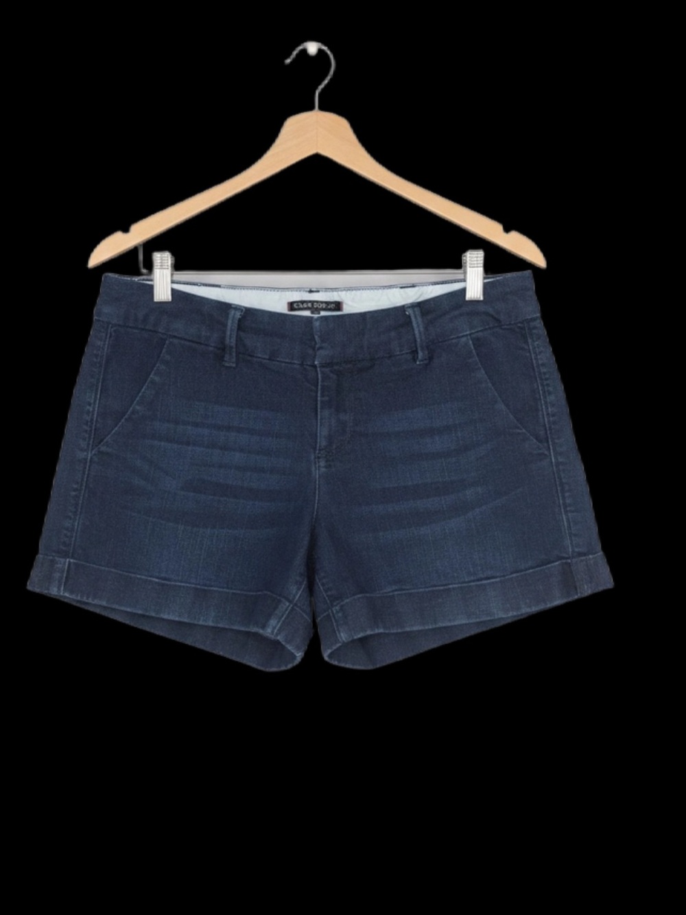 Dear John Holly Mid Rise Cuffed Denim Shorts Size 29